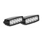 Westin Automotive FUSION5 LED LIGHT BAR SINGLE ROW 5.5IN FLEX W/3W EPISTAR (SET OF 2) BLACK , HARNESS & BRACKETS INCL 09-12232-PR - alternate 3